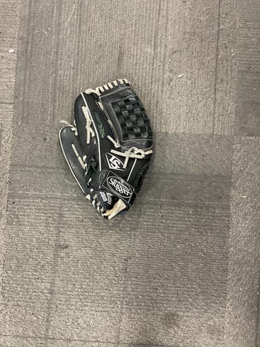 Used Louisville Slugger BASEBALL GLOVE BB/SB Glove RH Throw Black 12 1/2" 11614-S000217262