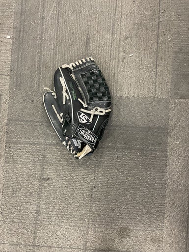 Used Louisville Slugger BASEBALL GLOVE BB/SB Glove RH Throw Black 12 1/2" 11614-S000217262