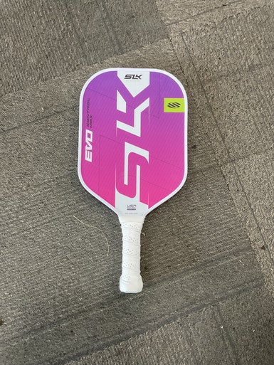 Used SLK EVO CONROL MAX Pickleball Racquet Pink 11614-S000217250