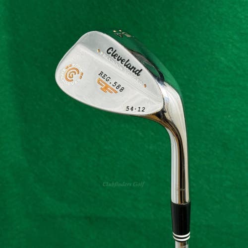 Cleveland Precision Forged REG 588 54-12 54 Sand Wedge Stepped Steel Wedge Flex
