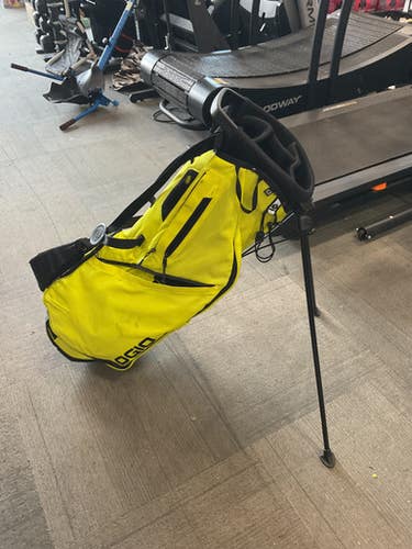 Used Ogio 5 WAY STAND BAG Mens Stand Bag Yellow 11614-S000217218