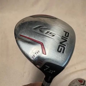 Men's Ping K15 Fairway Wood soft R Flex 7 Wood (Used)