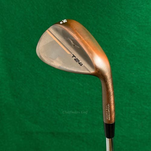 Mizuno T24 Denim Copper 58-04X 58 Lob Wedge KBS Hi-REV 125-S Steel Stiff