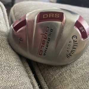 Callaway Big Bertha Diablo Right Handed Hybrid Stiff Flex 4H (New)