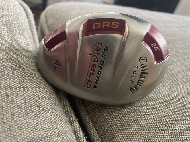 Callaway Big Bertha Diablo Right Handed Hybrid Stiff Flex 4H (New)