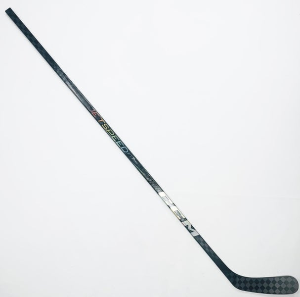New Custom Black CCM JetSpeed FT7 Pro-LH-80 Flex-P90-Grip W/ Bubble Texture