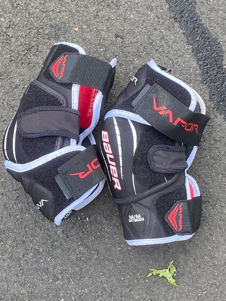 Medium Senior Bauer Vapor 1X Elbow Pads (Used)