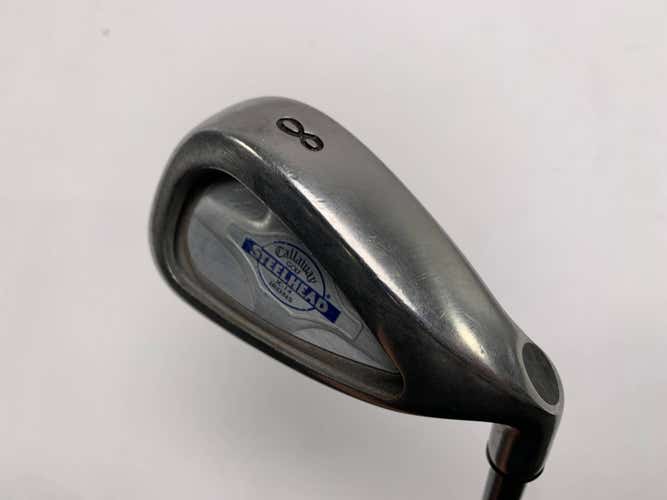 Callaway X-14 Single 8 Iron Steelhead X-14 Gems Regular Steel Mens RH