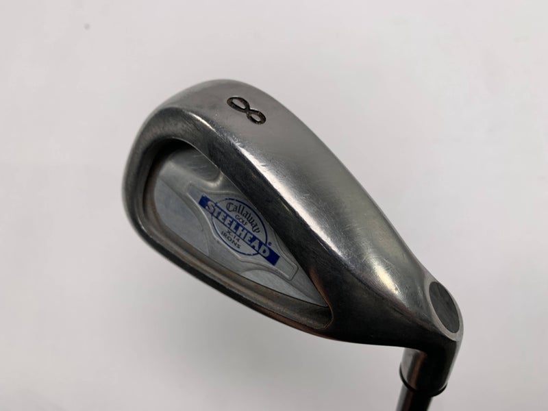 Callaway X-14 Single 8 Iron Steelhead X-14 Gems Regular Steel Mens RH