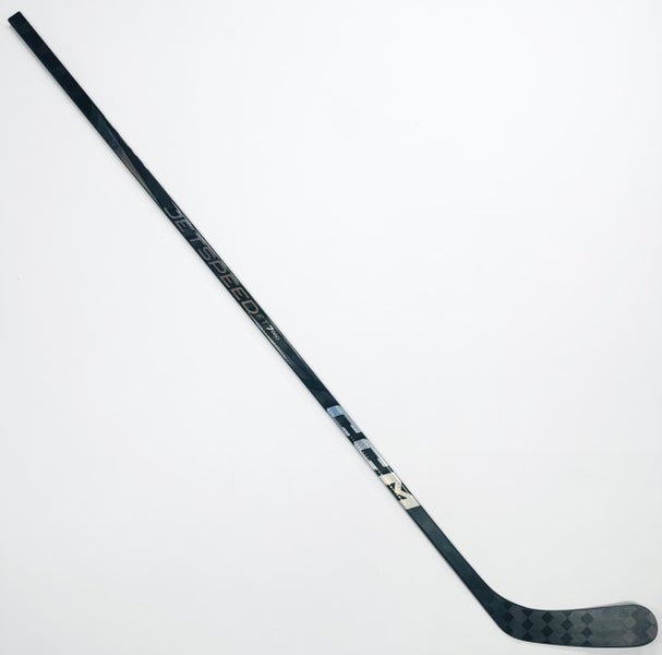 New Custom Black CCM JetSpeed FT7 Pro (Trigger 9 Pro Build) -LH-75-ZEGRAS Pro Curve-Grip