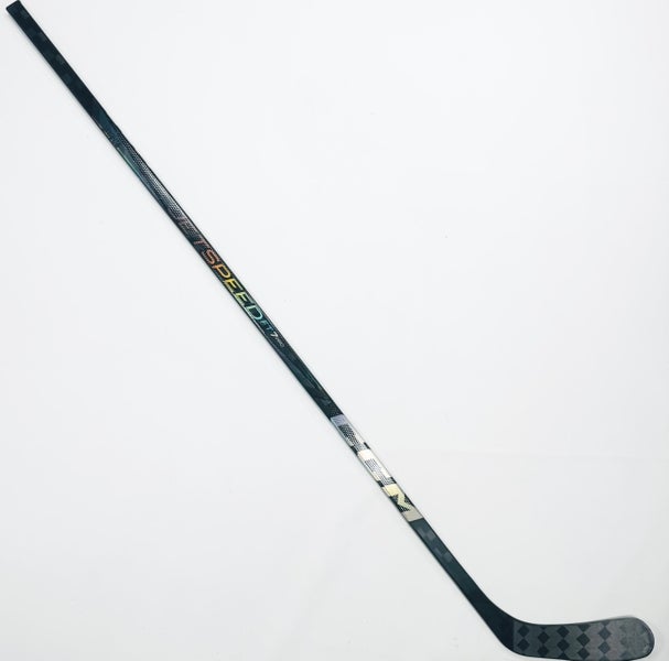 New Custom Black CCM JetSpeed FT7 Pro-LH-75 Flex-P90T-Grip W/ Bubble Texture