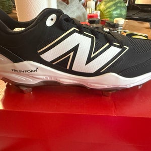 Black Men's Size M 8.5 (W 9.5) New Balance Low Top 3000v7 Metal (New)