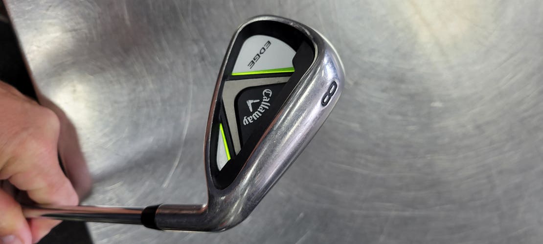 Used Callaway EDGE Mens Individual Iron RH 8 Iron 11497-S000150201