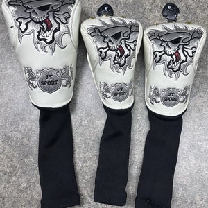 JT Sport Golf Driver / Fairway Wood Headcover Set - 3 Included
