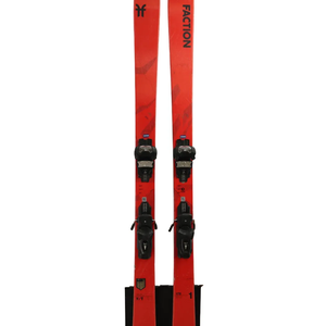Used 2024 Faction Agent 1 Skis (178cm) w/ Attack 11 GW Bindings - Excellent