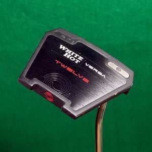 Odyssey White Hot Versa TWELVE 34" Double-Bend Putter w/Stroke Lab 70 Class Red
