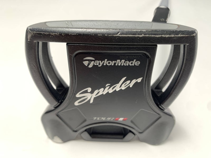 TaylorMade Spider Tour Black Putter 35" SuperStroke Pistol GTR 1.0 Mens RH