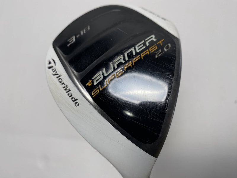 TaylorMade Burner Superfast 2.0 3 Hybrid 18* REAX 60g Stiff Graphite Mens RH