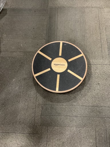 Used AMAZON BASICS WOBBLE BOARD Balance Board Brown 11614-S000216272