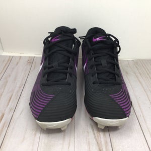 Nike Women’s HyperDiamond FastFlex Molded Cleats Purple Size 10(Used)