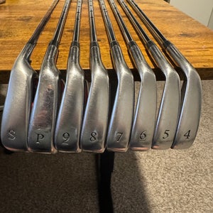 Men's Tour Edge Tour Edge Exotics XCG3 Right Handed Iron Set Regular Flex  Steel Shaft (Used)