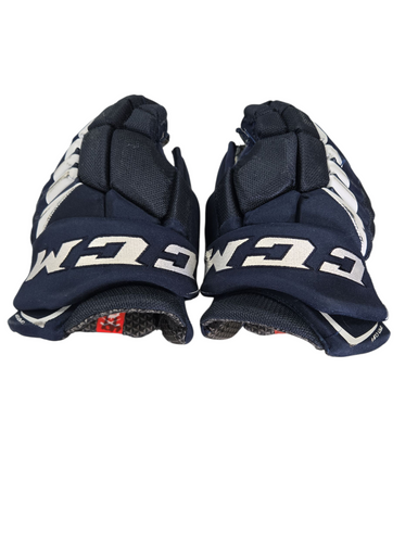 Used CCM FT4 Senior Gloves Navy Blue 13" 11617-S000328111