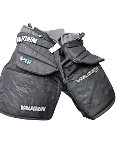 Used Vaughn V9 Senior Goalie Pant Black SM 11617-S000328113