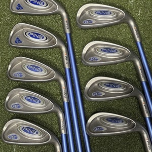 PING Womens G5L Iron Set Orange Dot 3-UW Graphite ULT 50 Ladies Flex (2* Flat)