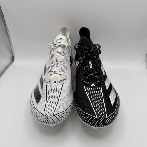 Adidas Adizero Electric Snack Attack Men Shoe Sz 14 Black White Football Cleats
