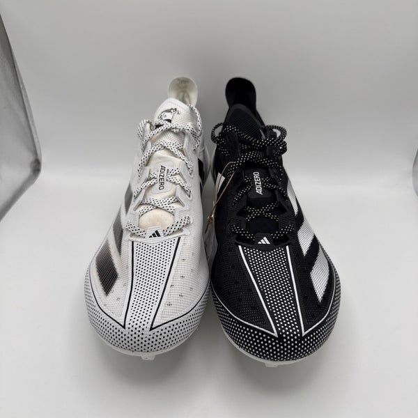 Adidas Adizero Electric Snack Attack Men Shoe Sz 14 Black White Football Cleats