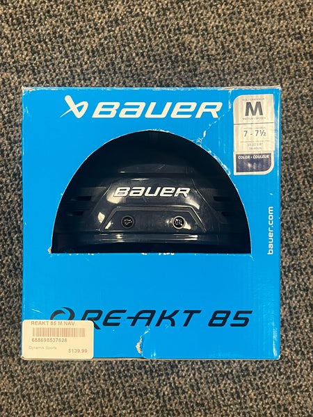 Navy Medium Bauer Re-Akt 85 Helmet