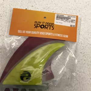 Used FUTURE THRUSTER Surfboard Accessory Yellow 11443-S000195856