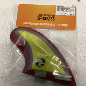 Used SOUTH COAST FINS Surfboard Accessory Yellow 11443-S000195861