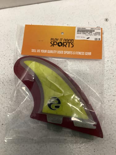 Used SOUTH COAST FINS Surfboard Accessory Yellow 11443-S000195861