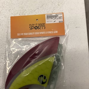 Used FUTURE THRUSTER Surfboard Accessory Yellow 11443-S000195853