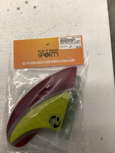 Used FUTURE THRUSTER Surfboard Accessory Yellow 11443-S000195853