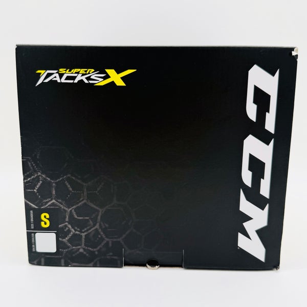 New NHL Pro Stock CCM Supertacks X Hockey Helmet-Small-White
