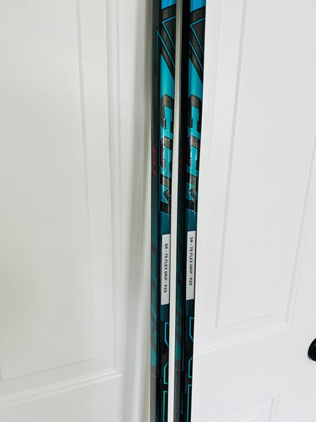 Senior CCM Vizion Left Hand Hockey Stick P29 Pro Stock (New) 2-Pack