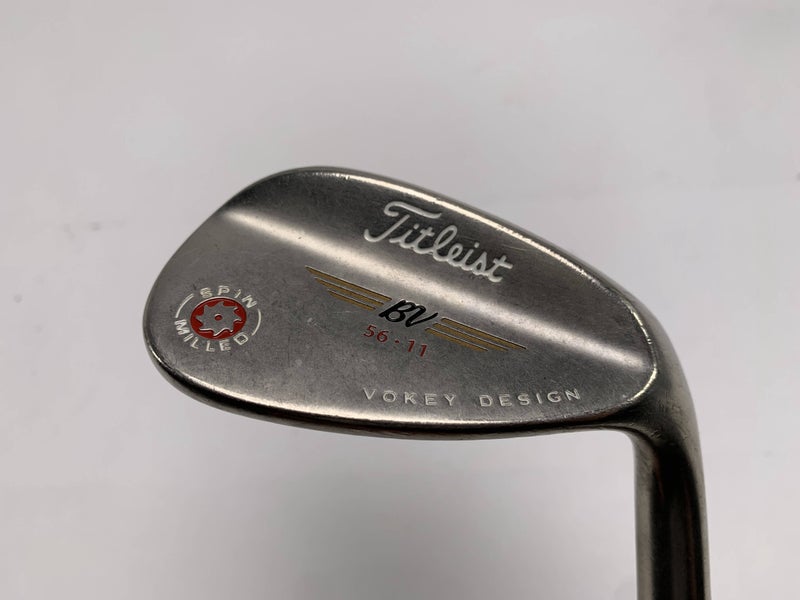 Titleist Vokey Spin Milled Chrome 2009 Sand Wedge SW 56* 11 Wedge Steel Mens RH