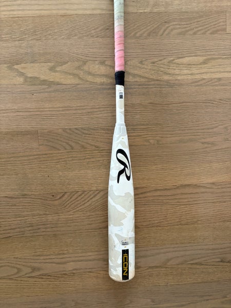 2025 Rawlings Icon Composite USSSA Certified Bat (-10) 19 oz 29" (Used)