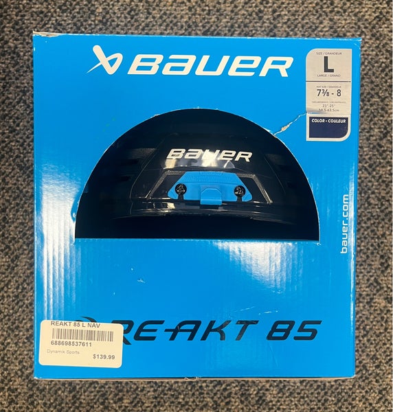 Navy Large Bauer Re-Akt 85 Helmet