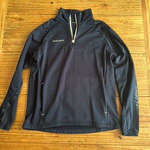 Blue Men's Medium Bauer Sweatshirt (Used)