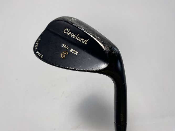 Cleveland 588 RTX Black Pearl Gap Wedge GW 52* 10 Dynamic Gold Wedge RH