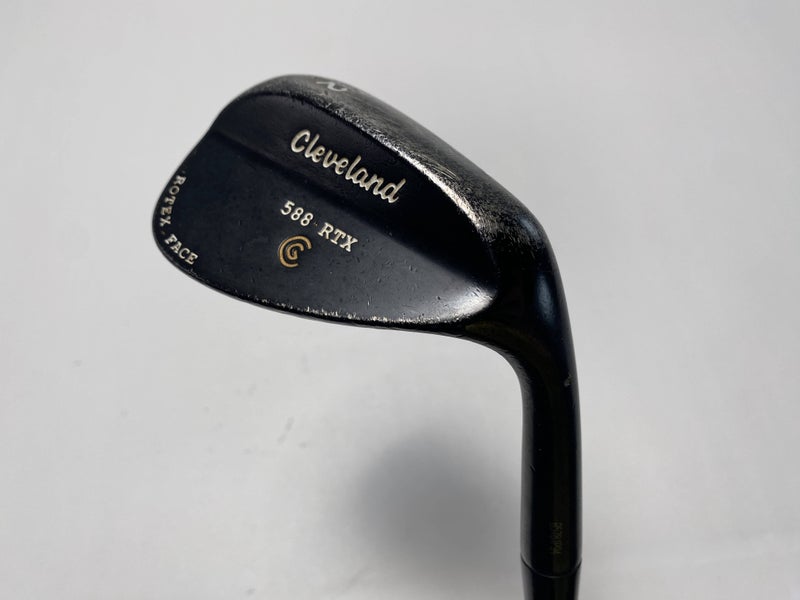 Cleveland 588 RTX Black Pearl Gap Wedge GW 52* 10 Dynamic Gold Wedge RH