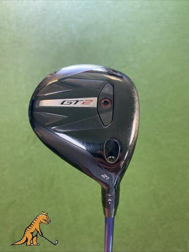 Used RH Titleist GT2 21* 7-Wood Graphite Design Tour AD YS 70g Graphite Stiff