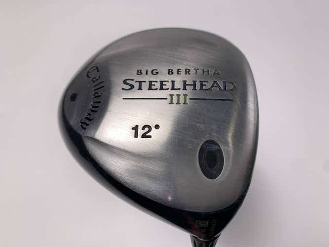 Callaway Steelhead III Driver 12* Steelhead III Ladies RH Undersize Grip