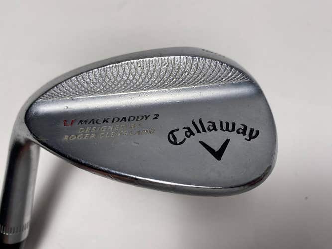 Callaway Mack Daddy 2 Chrome Lob Wedge LW 60* 14 C-Grind True Temper DG Wedge LH