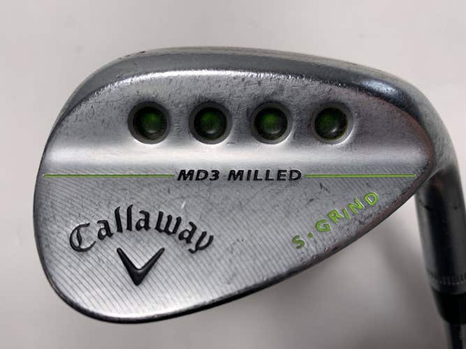 Callaway MD3 Milled Chrome S-Grind Lob Wedge 60* 9 Bounce S-Grind TT DG RH