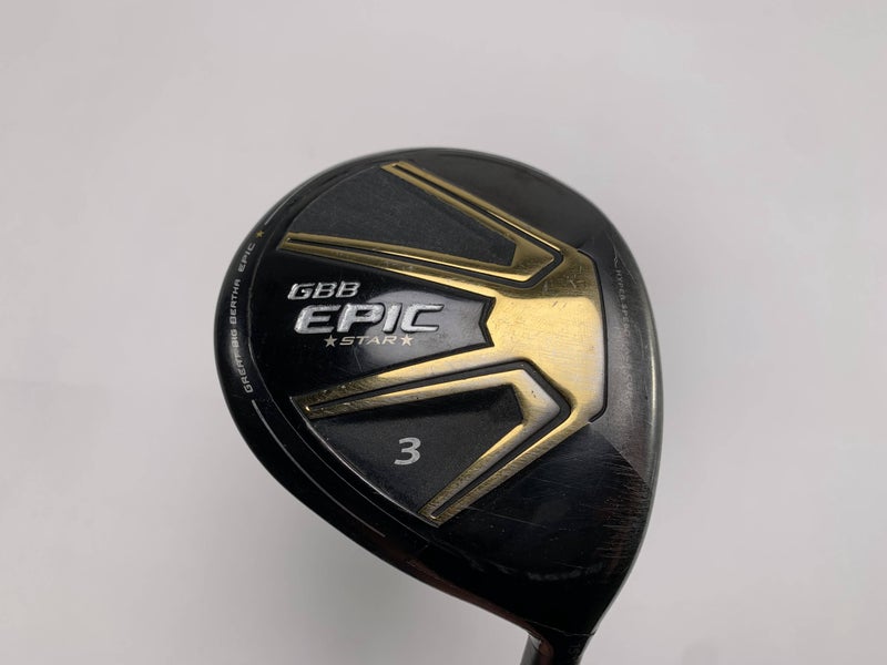 Callaway EPIC Star 3 Fairway Wood 15* Grand Bassara 49g Senior Graphite Mens RH