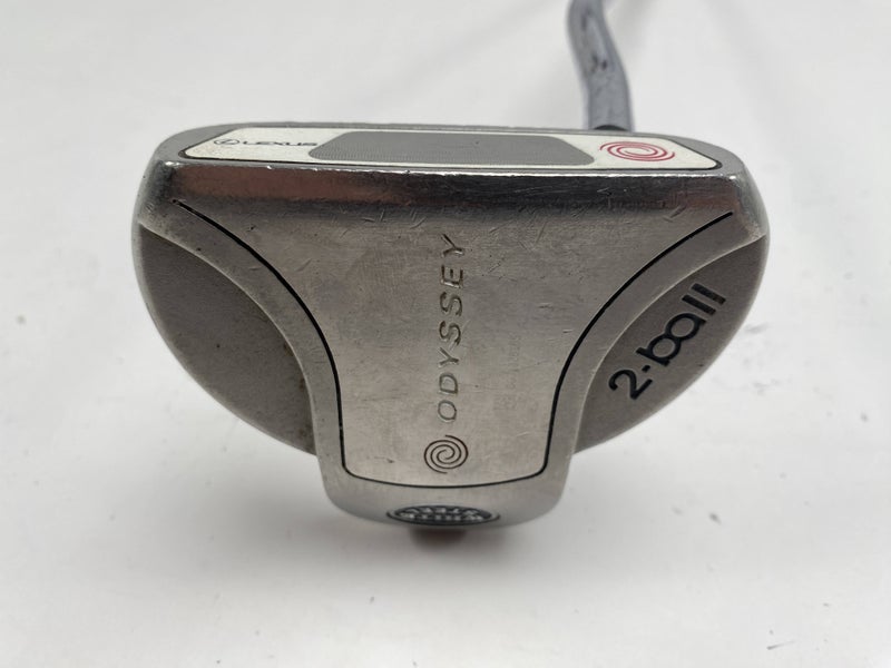Odyssey White Steel 2-Ball Putter 34" Mens RH